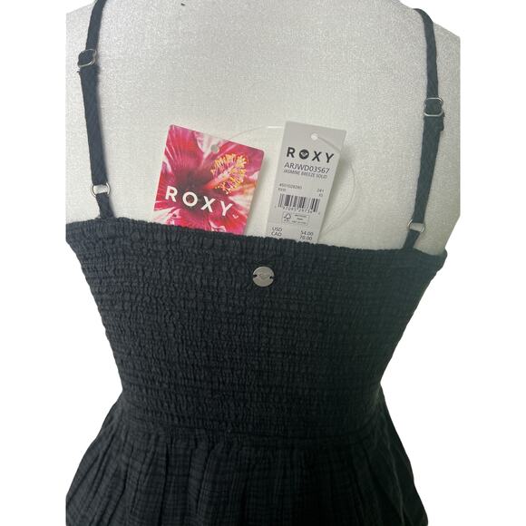 Roxy Black Strappy Dress-XS-NWT‎ - Picture 4 of 6